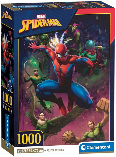 Clementoni Puzzle Spiderman – 1000 Teile.