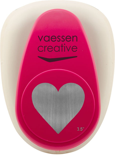 Vaessen creative pons - figuurpons - hart - 7,9 x 8 cm