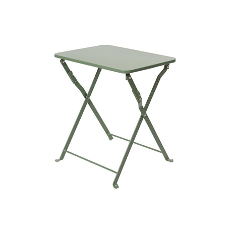 Decoris Beistelltisch grüner Stahl 40x30x45cm
