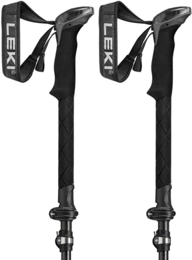 Leki sherpa fx carbon strong stokken zwart 120-140 cm