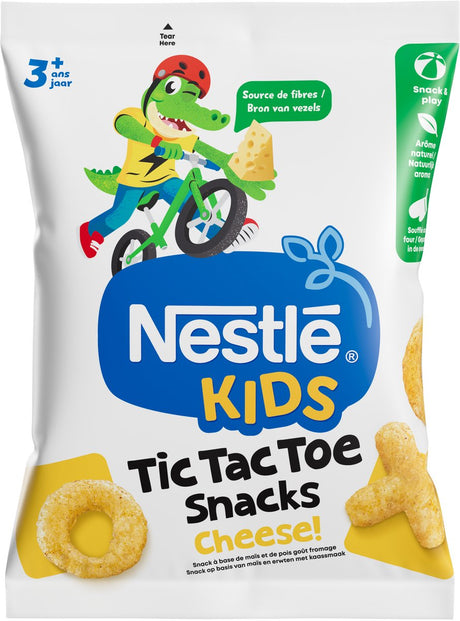 Nestlé Kids Tic Tac Toe Snacks Käse – Kleinkindsnack – 3+ Jahre – 6 x 42 g