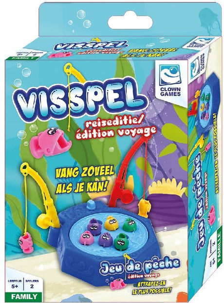 Clownspiele, Angelspiel, Reiseausgabe