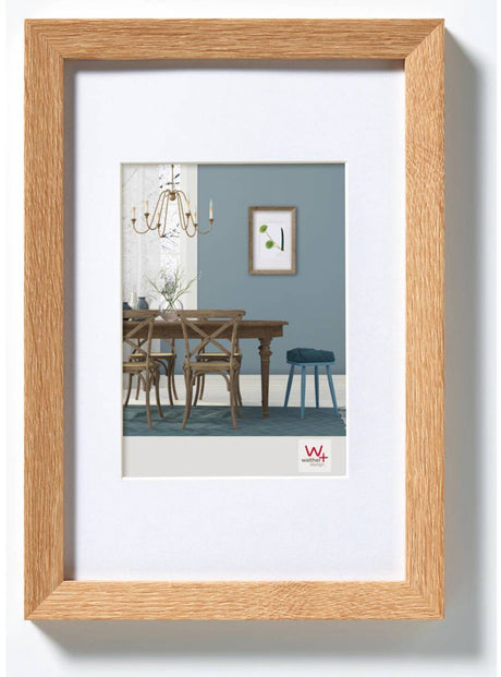 Walther Fiorito – MDF-Holzrahmen – Fotogröße 10 x 15 cm – helle Eiche