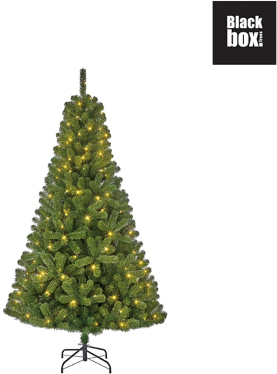 Black box charlton x-mas tree led green 280l tips 525 - h185xd115cm