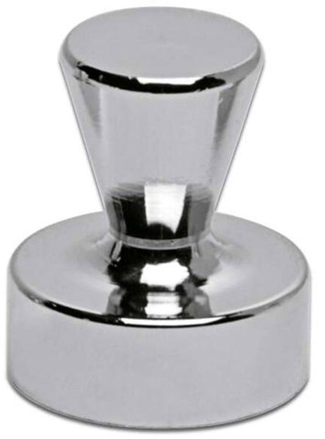 Maul Magnetkegel 4 Stück 7 kg Stahl Metall Neodym ø 1,7 x 2 cm Silber