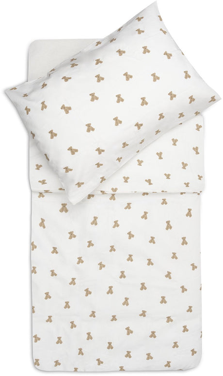 Jollein dekbedovertrek met sloop 100x140cm mini teddy bear