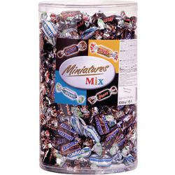 Mini-Schokoriegel Celebrations Miniatures Mix 296 Stück 3000 g