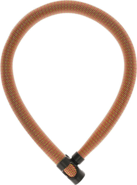 Abus Ivytex 7210 - Orange Fahrradkettenschloss, 85 cm, Schlüsselschloss