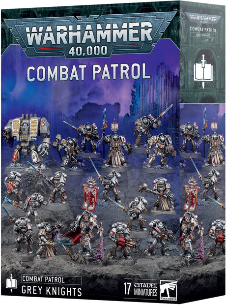 Games workshop combat patrol: grey knights