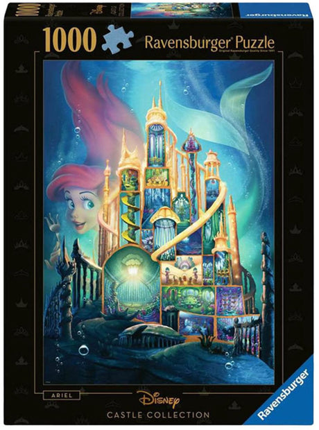 Ravensburger - Puzzle Ariel - Disney Castle 6 - 1000 Teile