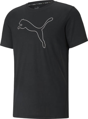 Puma Performance Cat Tee M Herren Sportshirt - Schwarz - Größe XXL