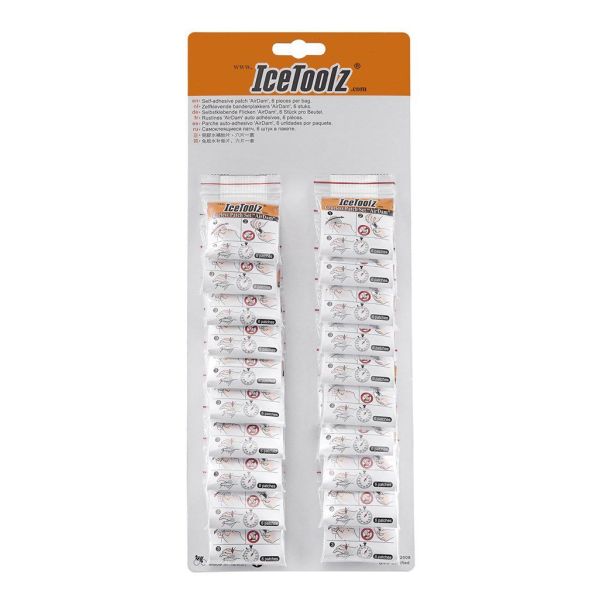 ICetoolz selbstadhäsive Reifenaufkleber Airdam 24056H2 20 Sätze