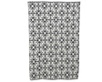 Decoris buitenvloerkleed 100% pvc met blauw ankermotief 180x120cm
