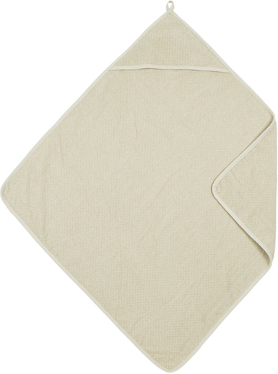 Meyco Baby-Popcorn-Badeumhang – weicher Sand – 75 x 75 cm