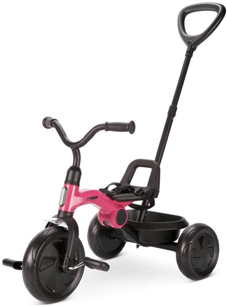 Qplay ant plus trike - pink - foldable tricycle with handlebar