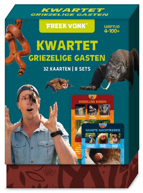 Imagebooks Freek Spark Animal Quartett – gruselige Tiere