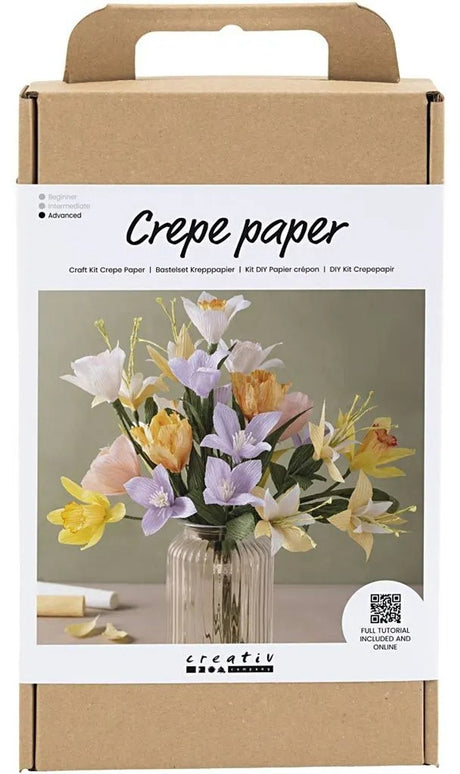 Creativ Company Hobbyset Creappapier Blumen machen