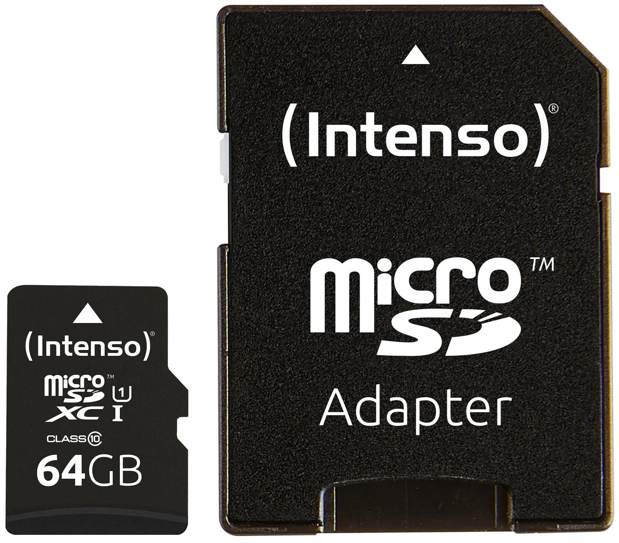 Intenso-Speicherkarte microSDHC microSD-Speicher 64GB