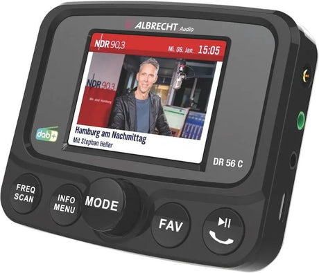 Eno-Adapter Albrecht DR 56 c. Digitalradio-Adapter DAB Albrecht DR 56 C