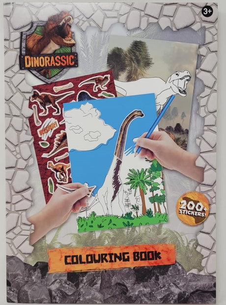 Dinorassistisches Malbuch