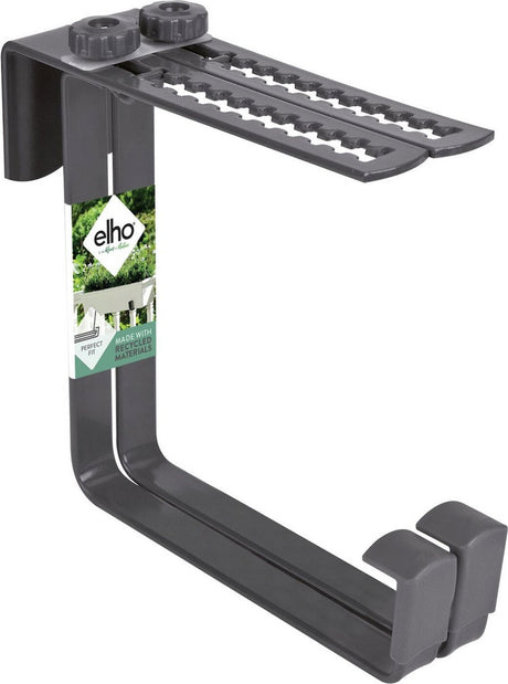 Elho Green Basics Haken Metall 16 – Zubehör für Außenbalkon – ø 18,0 x H 16,5 cm – Anthrazit