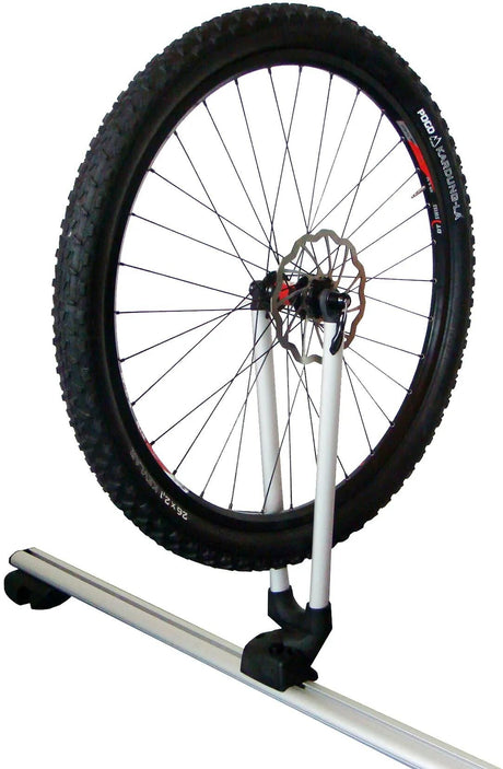 Atera Vorderradhalter v.Radhalter silber schwarz