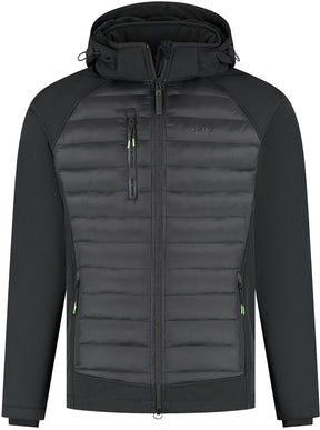 Kjelvik ezra heren outdoorjas - black