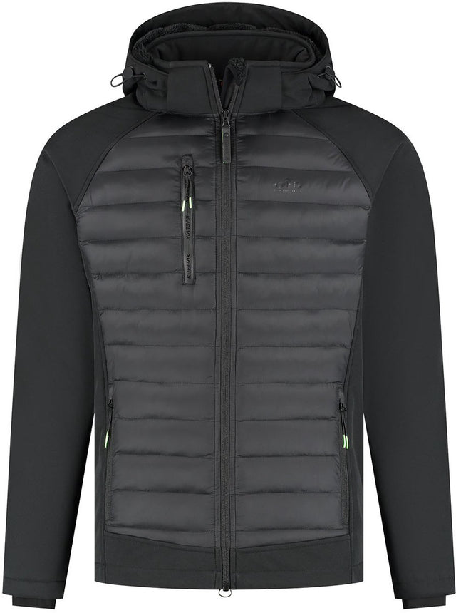 Kjelvik ezra heren outdoorjas - black