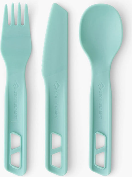 Sea to summit - passage cutlery set - [3 piece] - blue