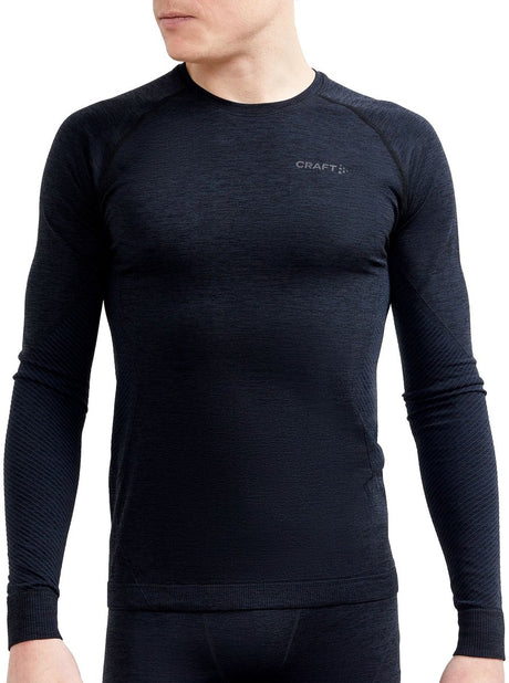 Craft Core Dry Active Comfort LS M Herren-Thermoshirt – Schwarz
