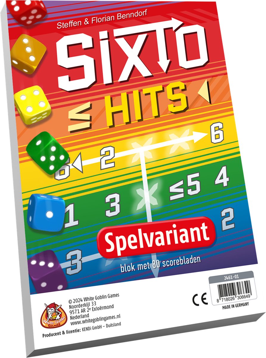 White Goblin-Spiele Sixto-Hits-Erweiterung