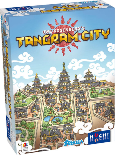Huch! friends tangram city (nl du fr) - geronimo games - vanaf 8 jaar oud - van 1 tot 5 spelers