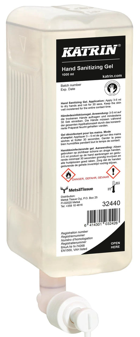 Katrin Desinfektionsmittel Händedesinfektionsgel Händedesinfektionsgel 1l.