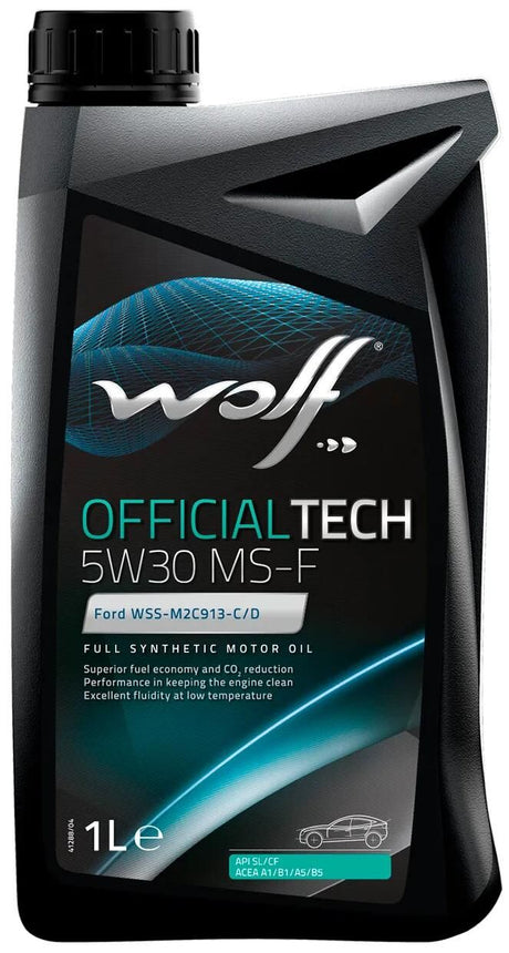 Wolf Motoröl, Officialtech MS-F. Motoröl 5w30 1l off.tech ms-f