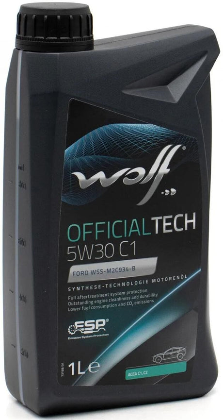 Wolf Motorölofficialtech c1 . Motoröl 5w30 1l off.tech c1