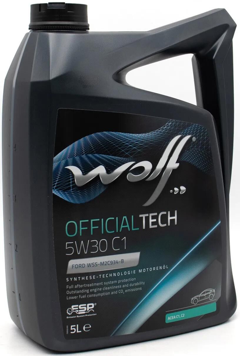 Wolf Motorölofficialtech c1 . Motoröl 5w30 5l off.tech c1