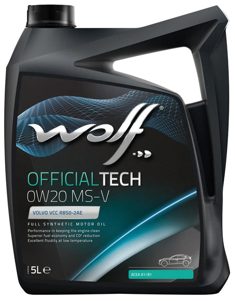 Wolf Motoröl offizielltech ms-v . Motoröl 0w20 5l off.tech ms-v