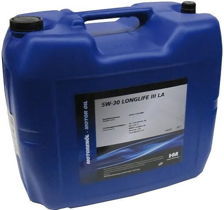 Hm Motoröl Longlife III La. Motoröl 5w30 Longlife III la 20 ltr.
