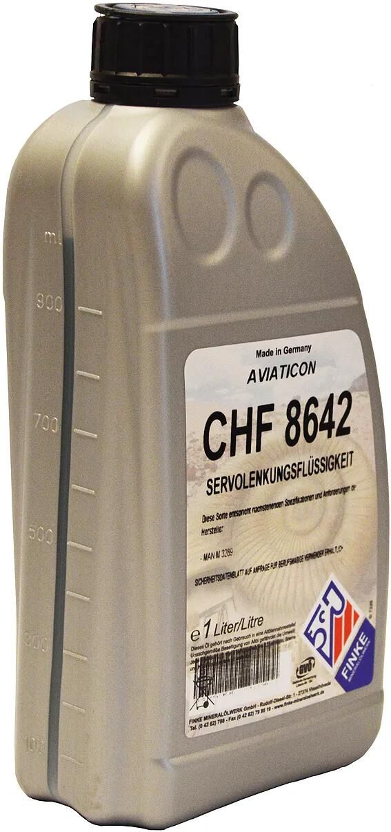 Finke Hydrauliköl Aviaticon CHF 8642 . Zentralhydrauliköl 1 ltr.
