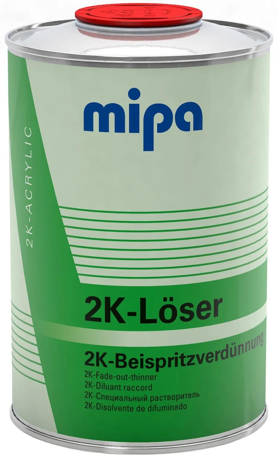 Mipa Verdünnung 2K-Löser 2K-Löser Beispritzverdue 1ltr.