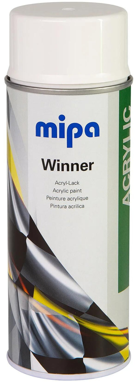 Mipa Autolack Gewinner Acryllack Weiß Glanz 400 ml