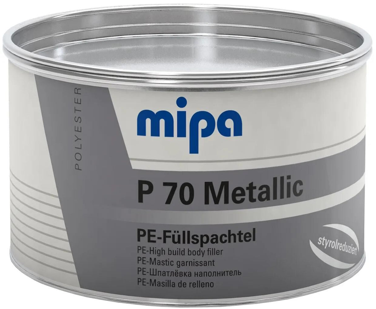 Mipa Spachtelmasse P70 Metall. Füllspachtel p70 1kg