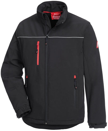 Nitras Safety Nitras Softshelljacke Motion Tex Light Softshelljacke Gr. XXL Motion Tex hellschwarz