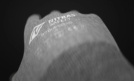 Nitras Safety Nitras flexibler Arbeitshandschuh 8700esd3d . Handschuh grau Größe 7 Nitras