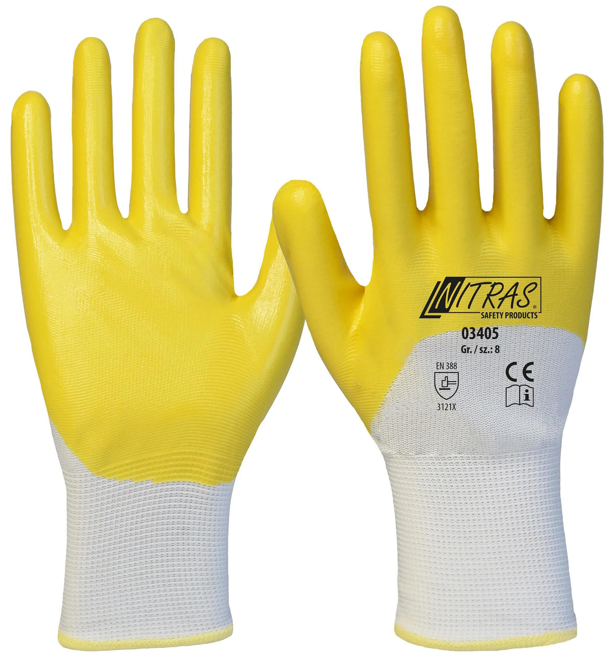 Nitras Sicherheit Nitras Nitrilhandschuh Nitrilhandschuh Gr. 9 Nitras