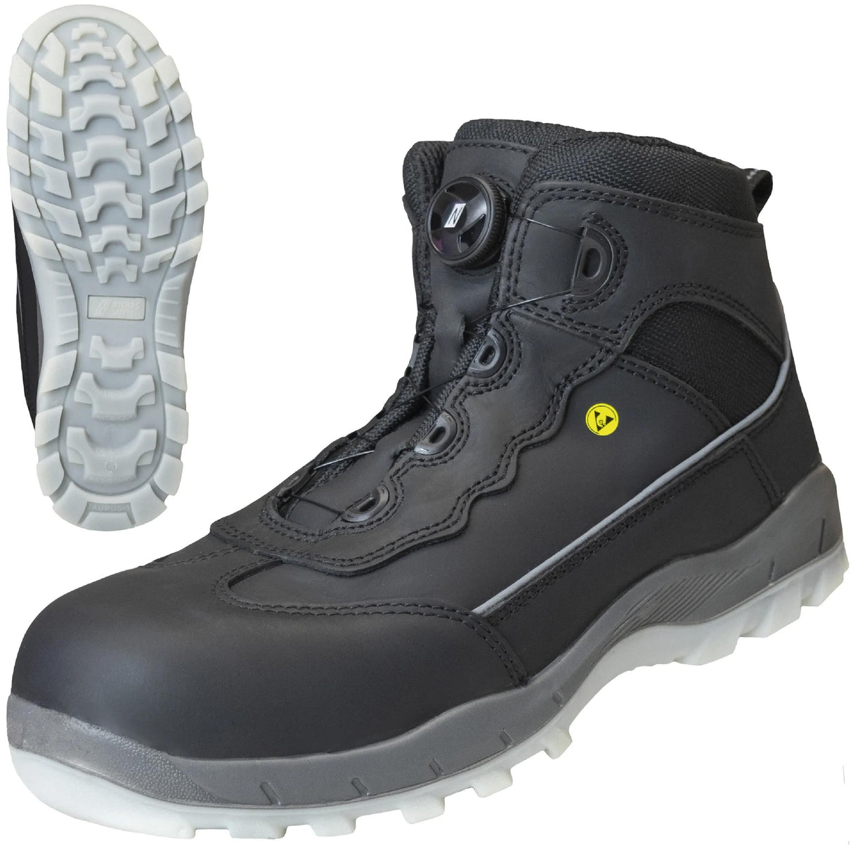 Nitras Safety Nitras Boot Sport Step Mid Fit Sicherheitsstiefel Gr. 42 Sport Step Mid Fit