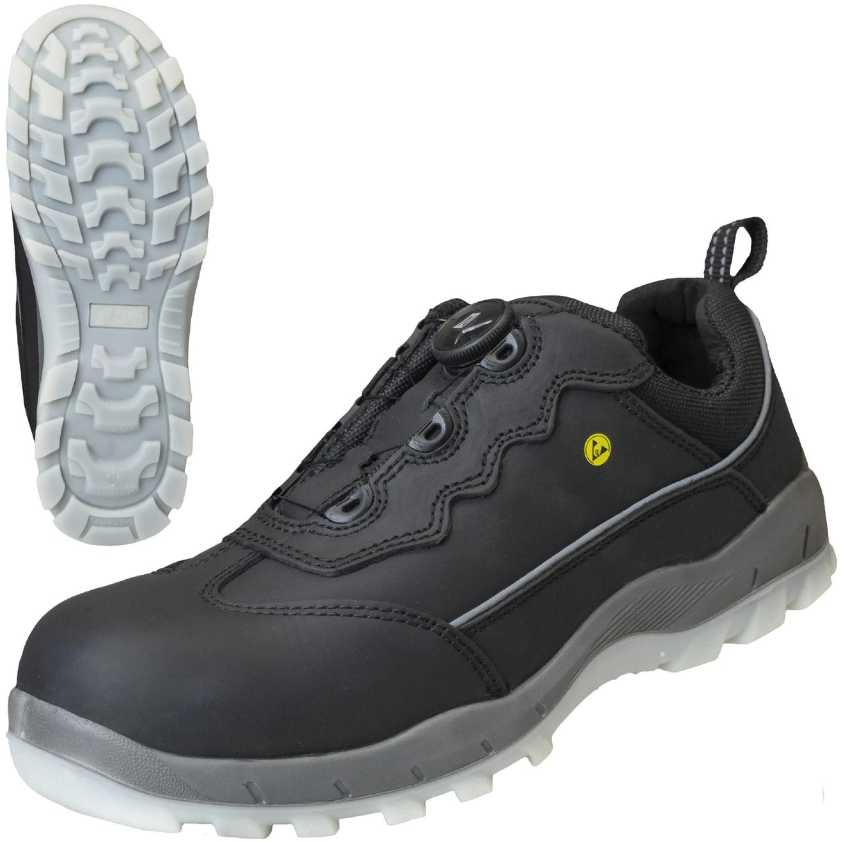 Nitras Safety Nitras Halbschuh Sport Step Fit Sicherheitsschuhe Gr. 42 Sport-Stufen-Passform