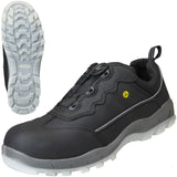 Nitras Safety Nitras Halbschuh Sport Step Fit Sicherheitsschuhe Gr. 45 Sport-Stufen-Passform