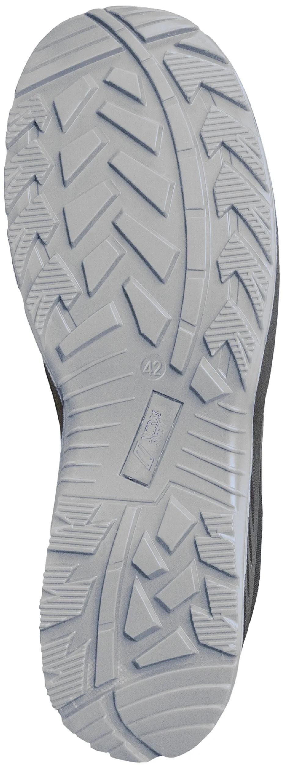 Nitras Sicherheitsstiefel Nitras Solid Step Mid Sicherheitsstiefel Gr. 41 feste Stufe mittelgrau