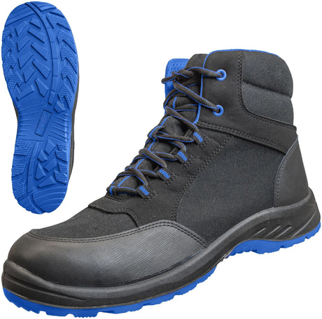 Nitras Sicherheitsstiefel Nitras Solid Step Mid Sicherheitsstiefel Gr. 41 feste Stufe mittelblau